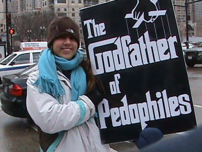 Godfather of pedophiles sign