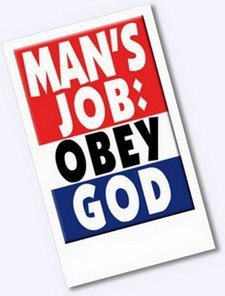 normal MAN S JOB OBEY GOD