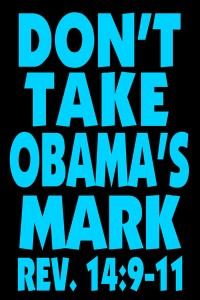 Dont take Obamas Mark Rev 14