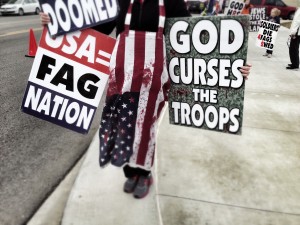 God Curses Troops